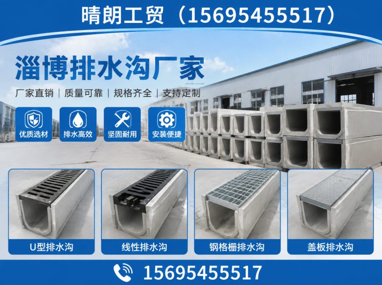 淄博不锈钢排水沟展示图